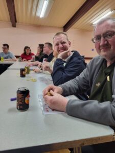 Smiles all round at the Spiced Up Bingo